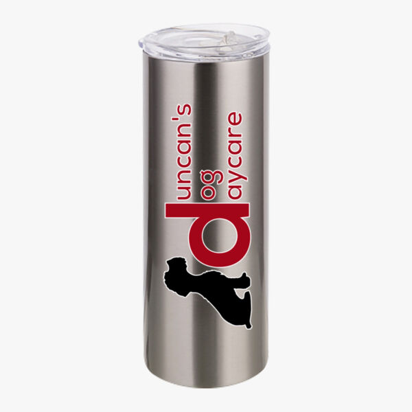 Duncans Doggy Daycare - Stainless Steel Skinny Tumbler Thumbnail