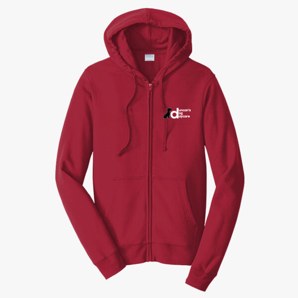 Duncans Doggy Daycare - Fan Favorite Fleece Full Zip Hooded Sweatshirt Thumbnail